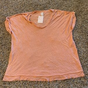 Free People Short Sleeve Top